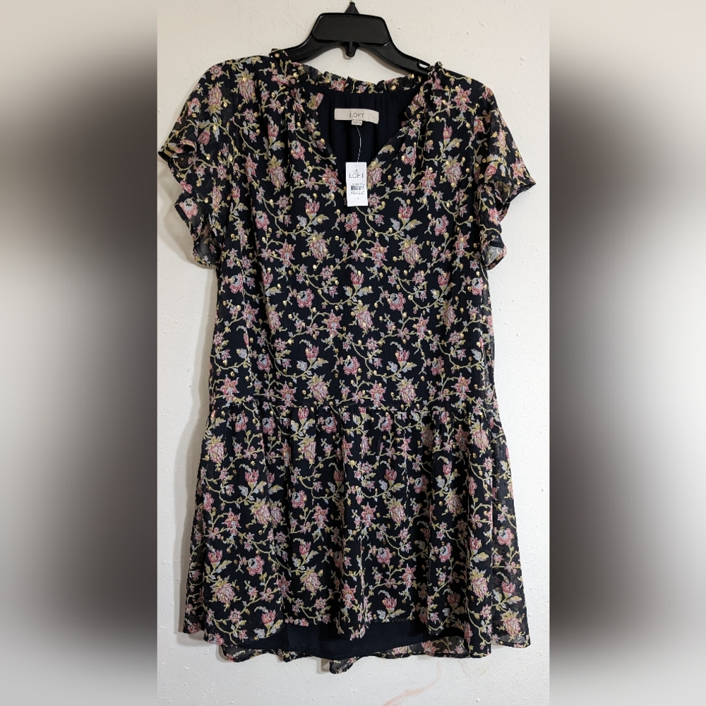 Loft size S midi dress